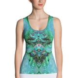 Zing Pagoda Sublimation Women's Cut & Sew Tank Top
