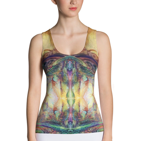 Coraliquilume Deep Sublimation Cut & Sew Tank Top