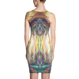 Coraliquilume Deep Spire Sublimation Cut & Sew Dress