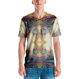 Coraliquilume Deep Men's V-Neck T-shirt